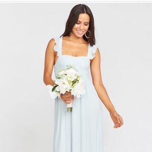 Show Me Your Mumu Blue Steel Chiffon - Size S